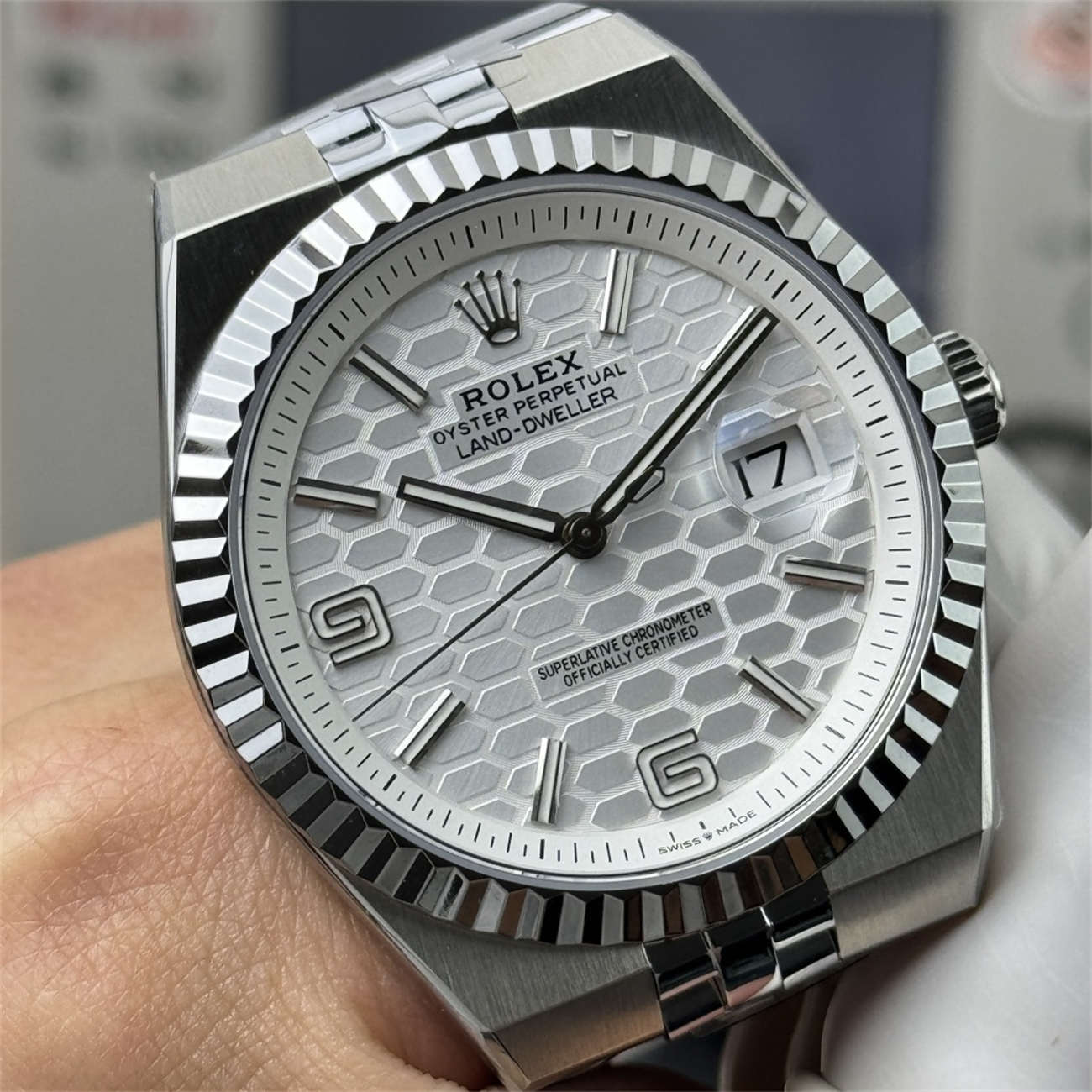 Rolex Land-Dweller Replica M127334-0001 – 3B Factory 2025 Integrated 40mm Oystersteel Sports Model