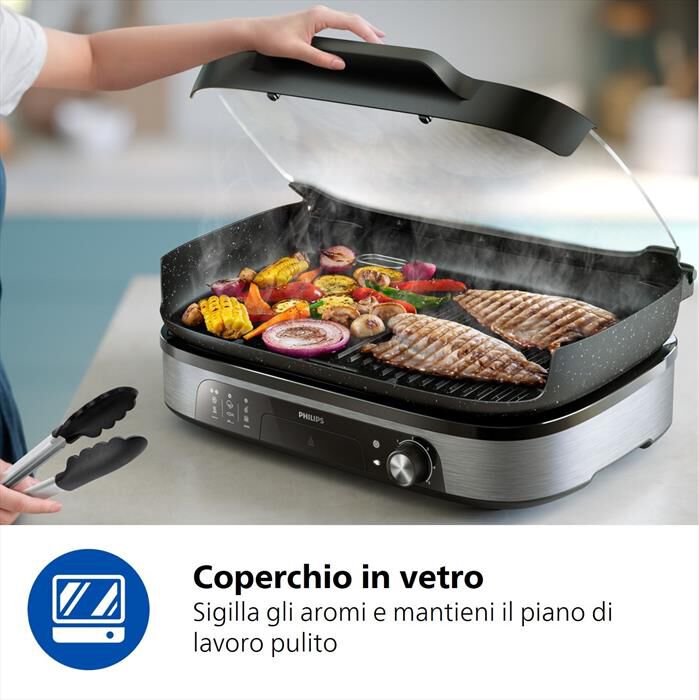 PHILIPS - SERIE 5000 HD6212/90-Alluminio
