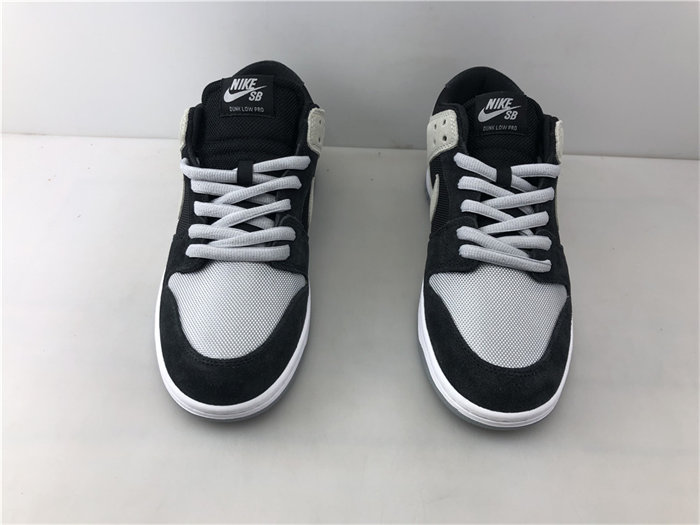 NK SB Zoom Dunk Low Pro Black Wolf Grey White 854866-001