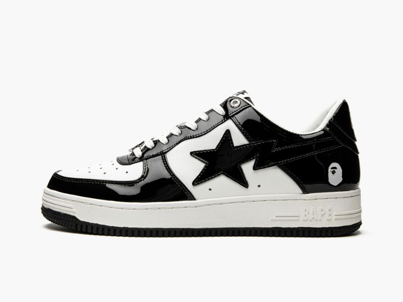 A BATHING APE? Mens BAPE STA LOW M2 IT BLACK