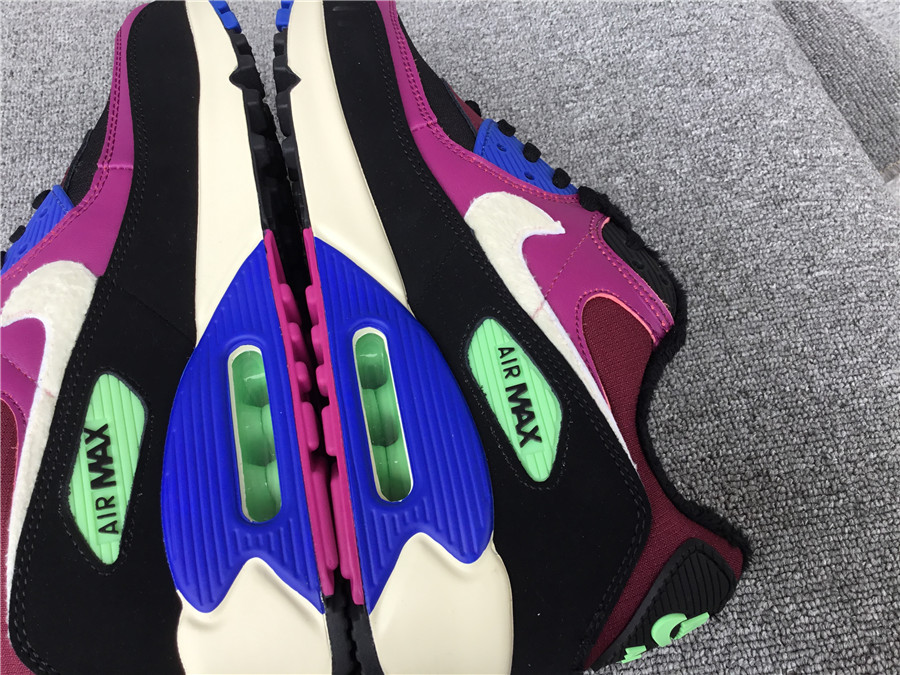 Nike Air Max90 Joint Air Cushion Mesh Breathable Running Shoes CT1891-500