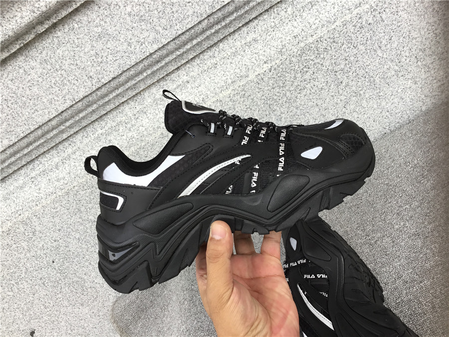 Fila heightened retro casual running shoes old shoes T12MO41107FBK