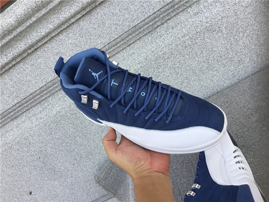 Air Jordan 12 Stone Blue