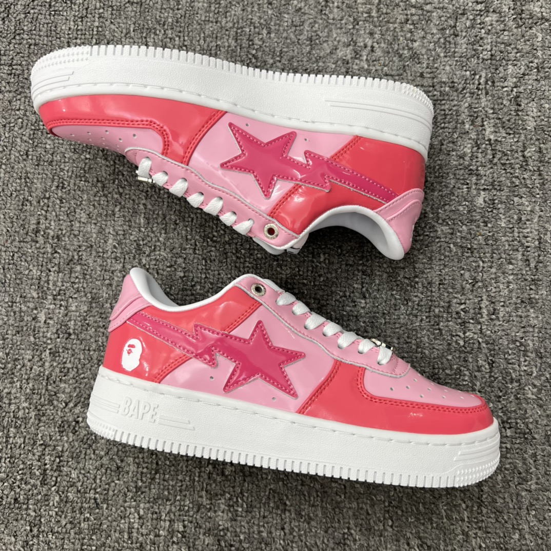 A Bathing Ape Bape SK8 Sta pink 1H20-191-046