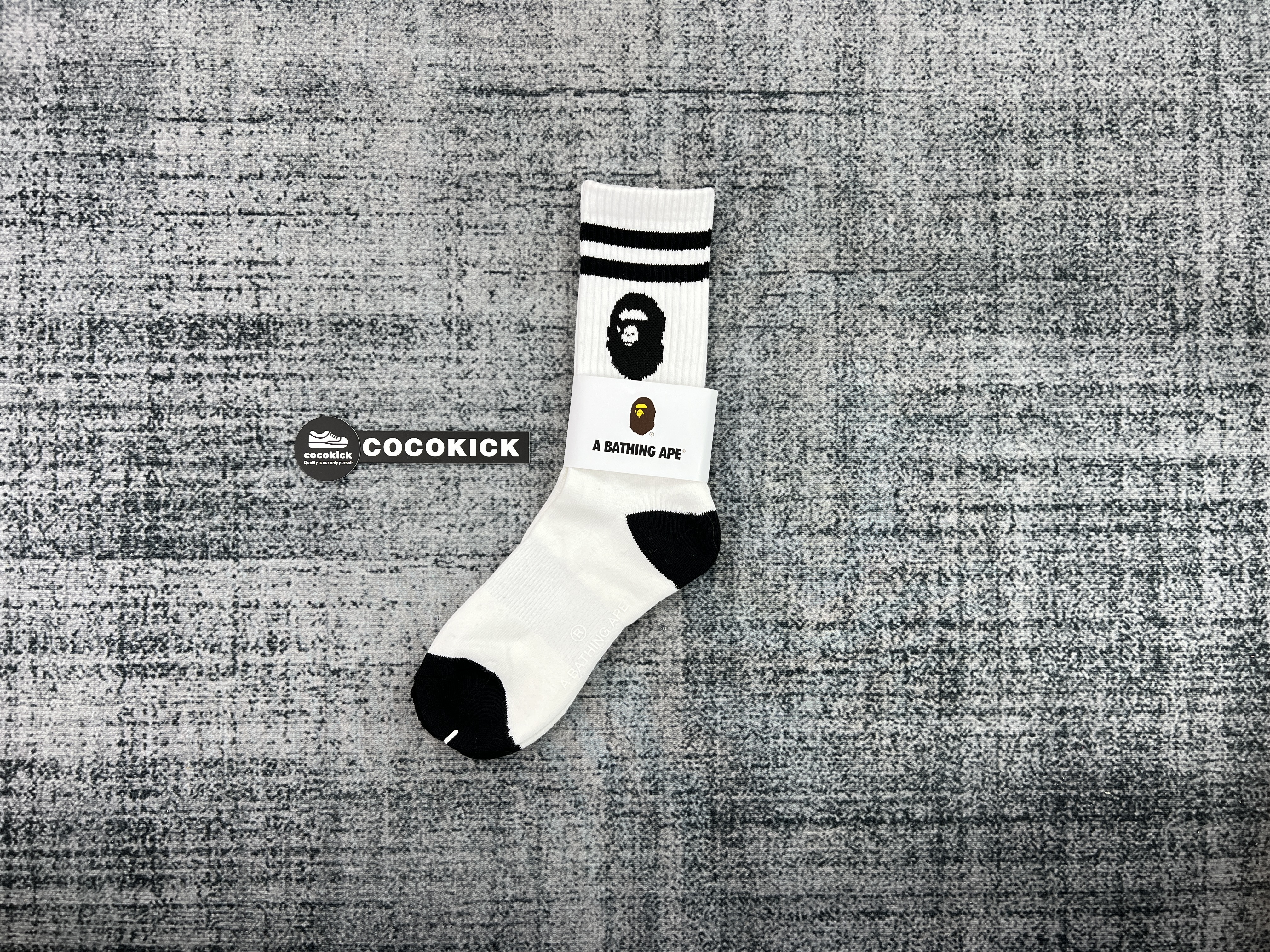 bape ape head shark head high socks GF05081