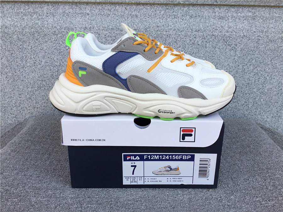 Fila heightened retro casual running shoes old shoes F12M124156FBP