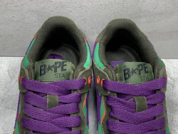 GT A Bathing Ape Bape Dark Purple Green