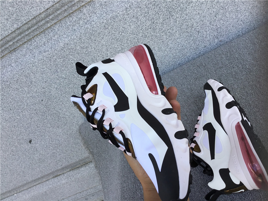 Nike Air Max 270 React Air Cushioned Running Shoe CU4752-100