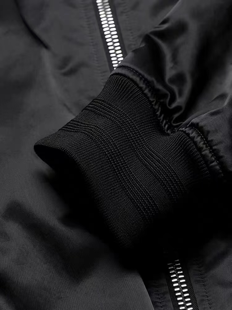 Dior leather jacket with lettering print on the back