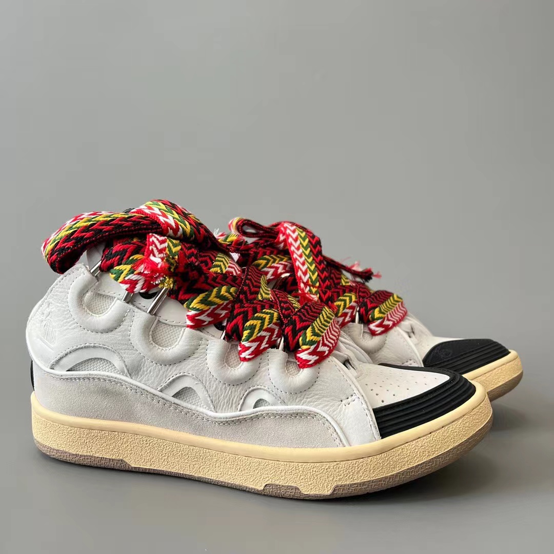 Lanvin Curb Sneaker White Multicolor