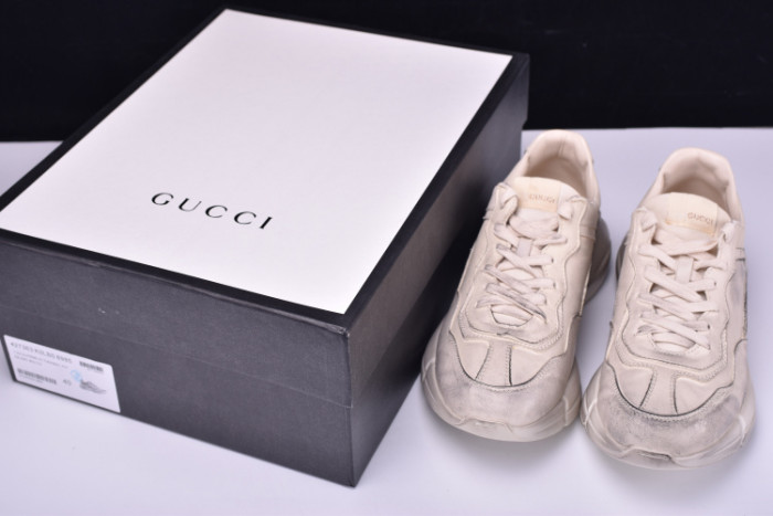 GUCCI RHYTON VINTAGE TRAINER SNEAKER 498917 A9L00 9522