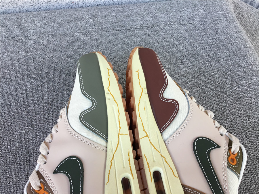 Nike Air Max 1 Nike Half Palm Air Cushion Retro Running Shoes DQ8656-133