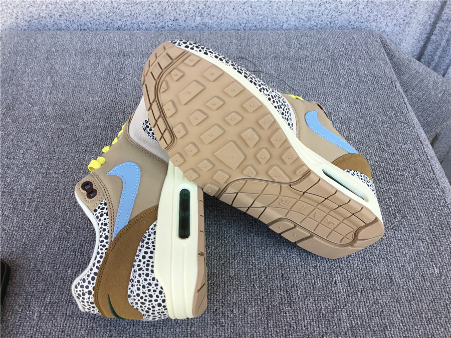 Nike Air Max 1 Nike Half Palm Air Cushion Retro Running Shoes DV3027-001