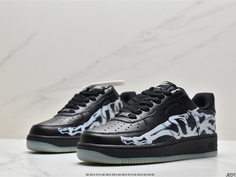 Nike Air Force 1 '07 QS Black Skeleton 2019 BQ7541-001