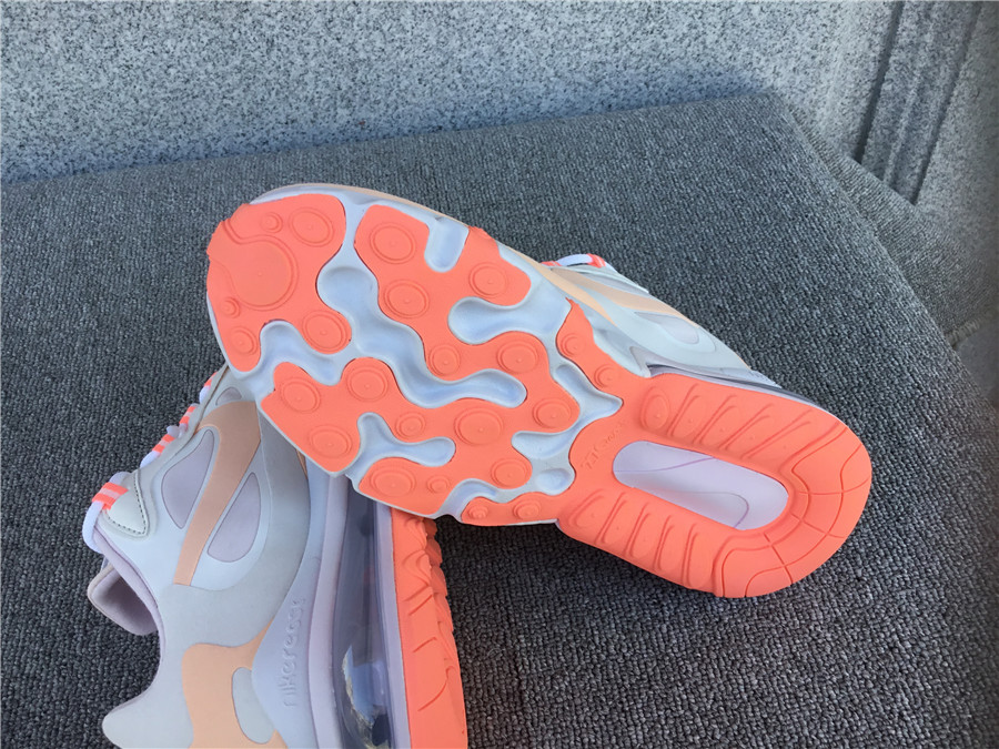 Nike Air Max 270 React Air Cushioned Running Shoe CT0619-103