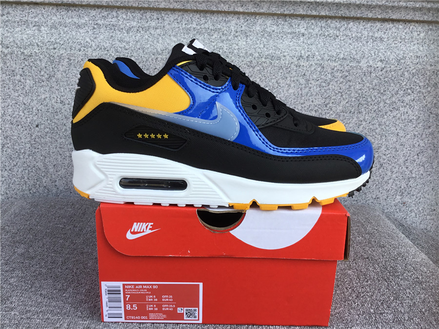 Nike Air Max90 Joint Air Cushion Mesh Breathable Running Shoes CT9140-001