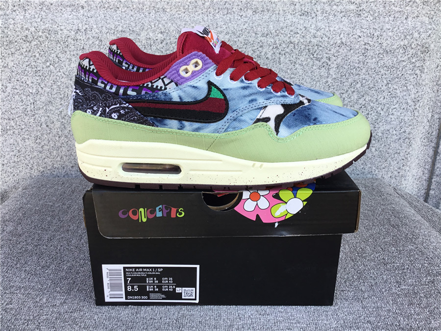 Nike Air Max 1 Nike Half Palm Air Cushion Retro Running Shoes DN1803-300