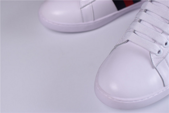 GUCCI ACE EMBROIDERED LOW-TOP SNEAKER WITH LOVED womens 497090 DOPE0 9095