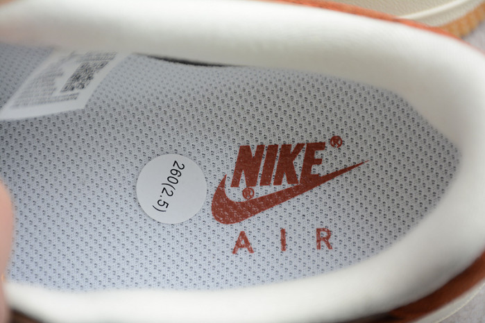 Nike Air Force 1 07 ESS White Brown Metallic Gold CW2288-686