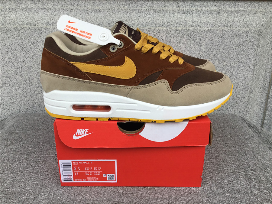 Nike Air Max 1 Nike Half Palm Air Cushion Retro Running Shoes ZD0482-200