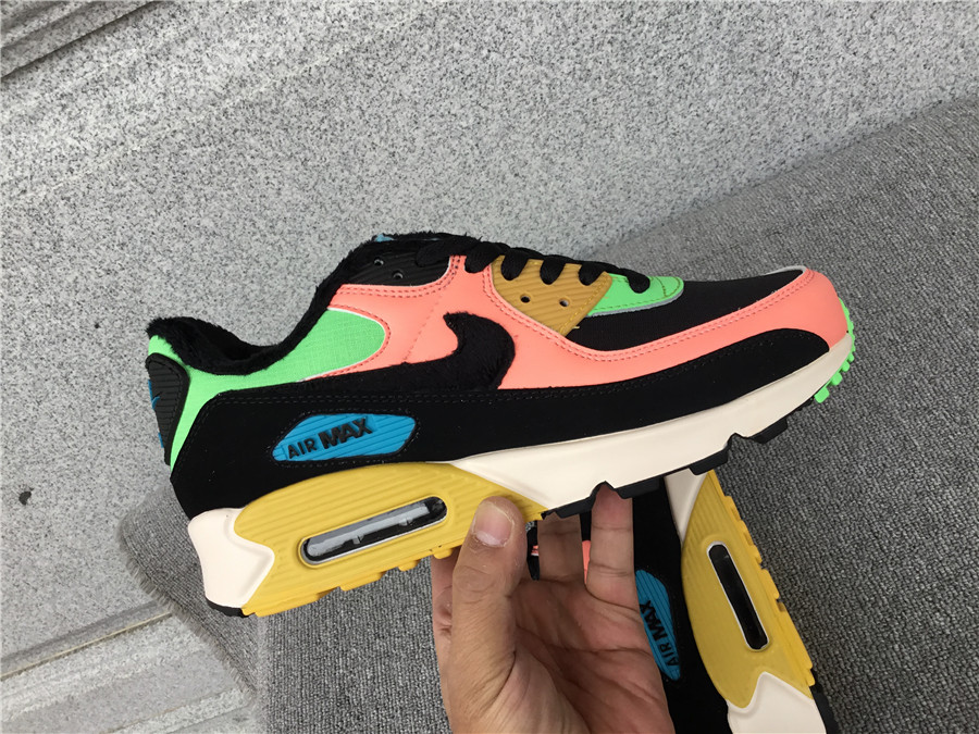 Nike Air Max90 Joint Air Cushion Mesh Breathable Running Shoes CT1891-600