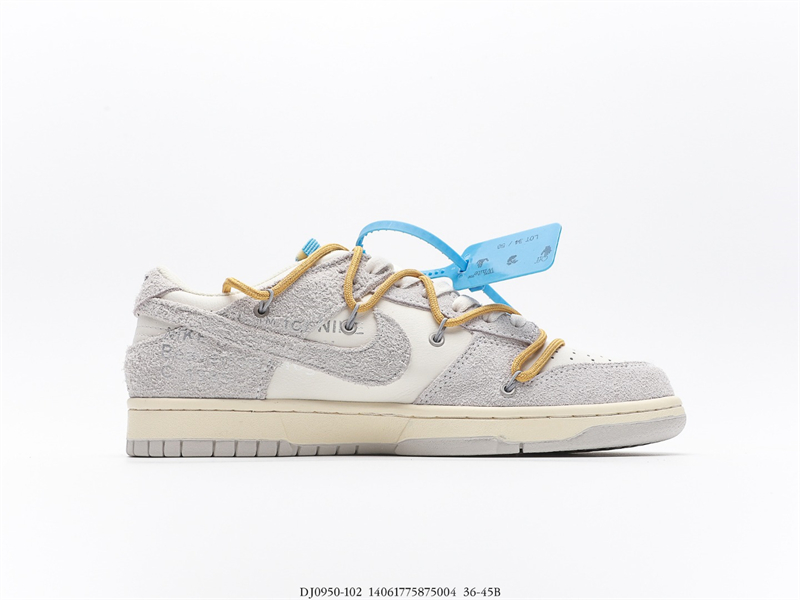 OFF WHITE X Nike Dunk SB Low The 50 NO.34 DJ0950-102