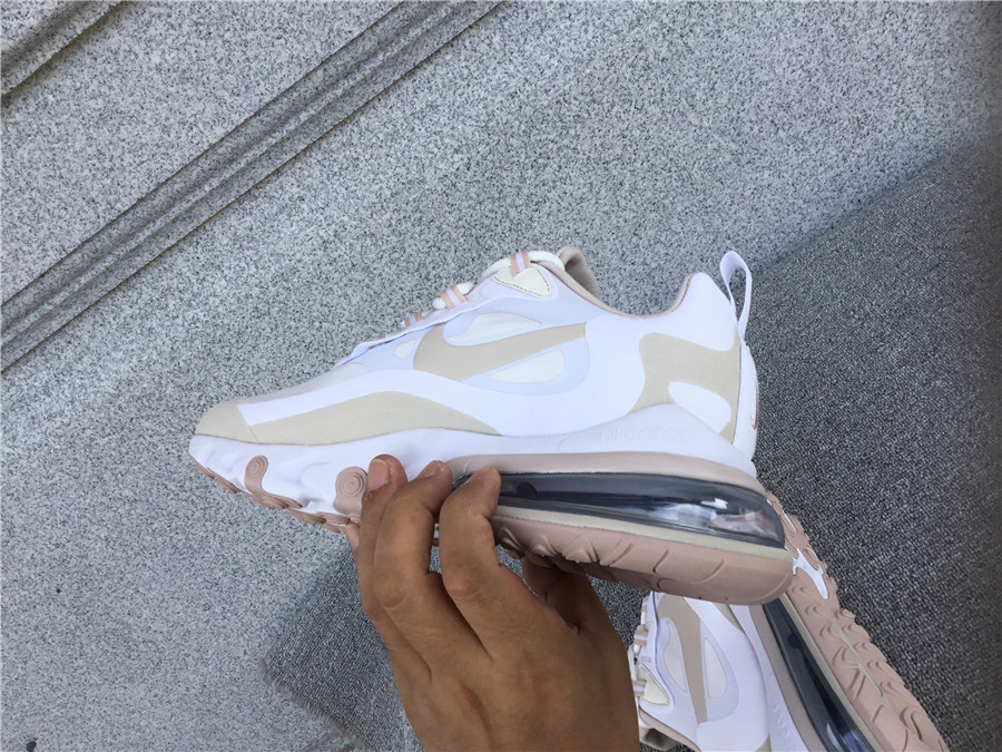 Nike Air Max 270 React Air Cushioned Running Shoe CJ0619-102