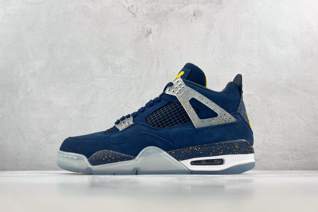 Air Jordan 4 NCAA League Player Exclusive Edition University of Michigan Joint