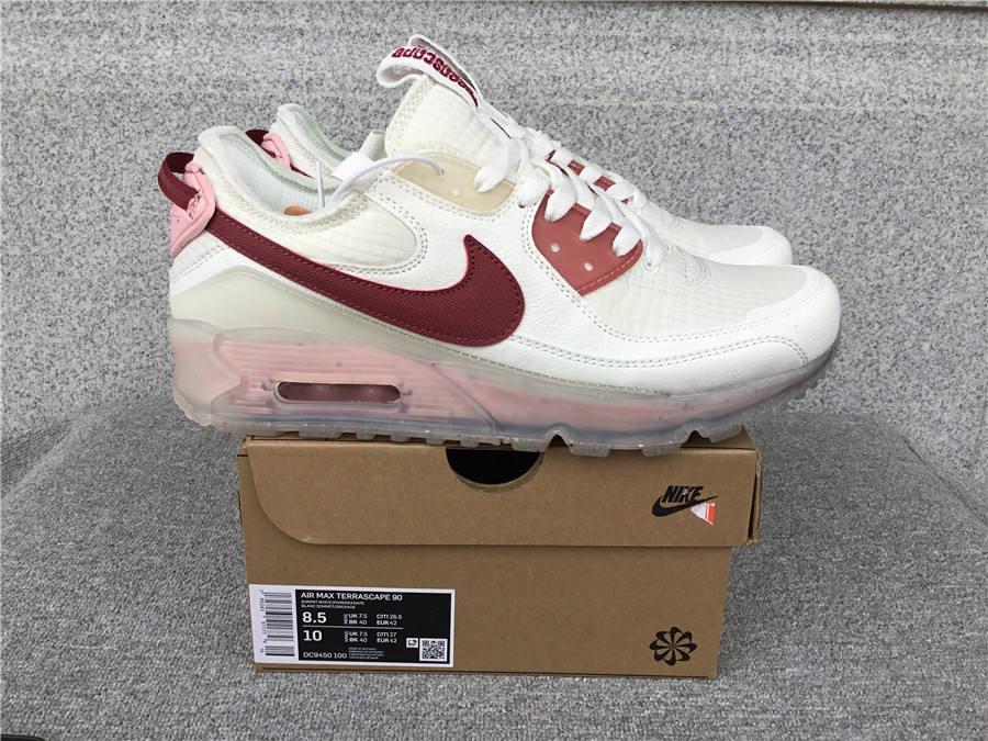 Nike Air Max90 Joint Air Cushion Mesh Breathable Running Shoes DC9450-100