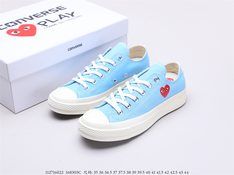 Converse Chuck Taylor All-Star 70 Ox Comme des Garcons Play Bright Blue 168303C