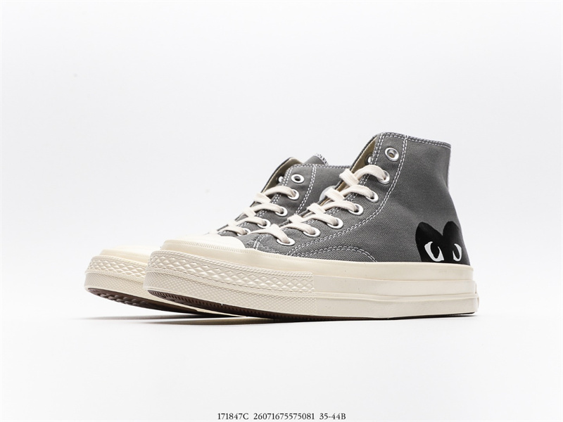 Converse Chuck Taylor All-Star 70s Hi Comme des Garcons PLAY Grey