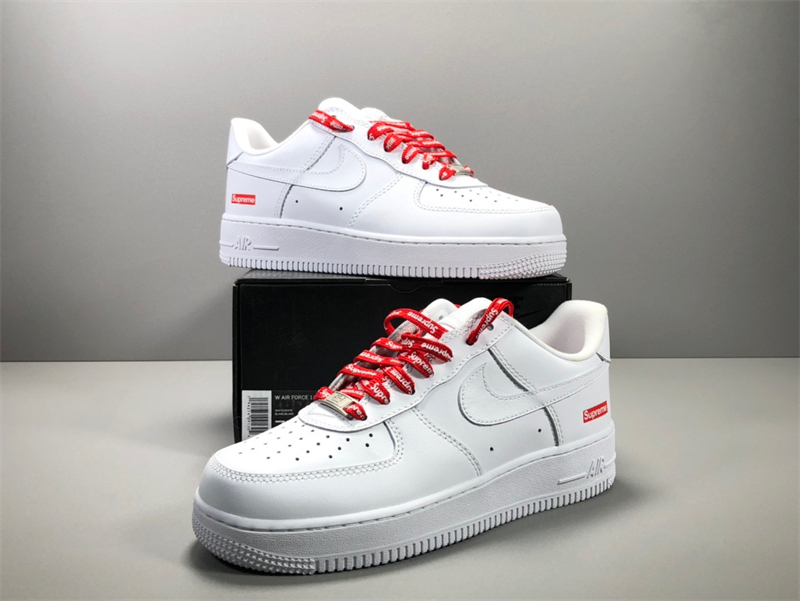 Nike Air Force 1 Low Supreme White - CU9225-100