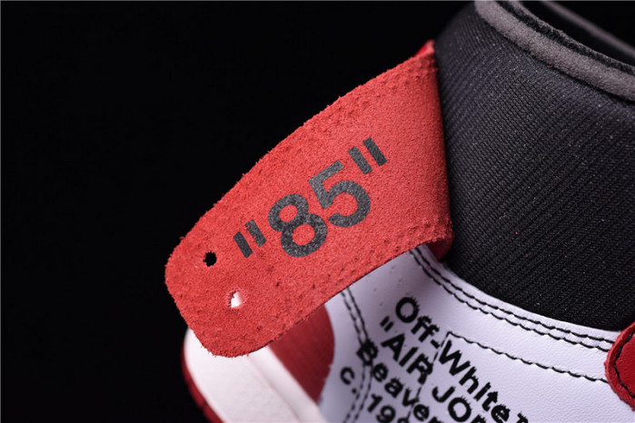 Off-White Air Jordan 1 Retro Chicago The Ten AA3834-101