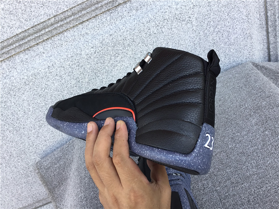 Air Jordan 12 black red gray cement