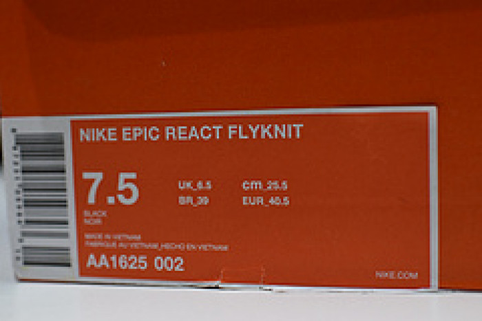 Nike Legend Epic React Running Shoes Black/Black AA1625 002