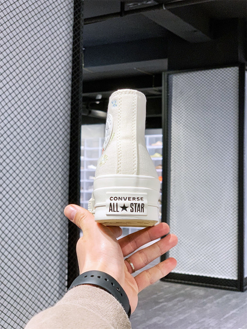 Converse Chuck Taylor All-Star Lift Hi Things To Grow Egret A01586C