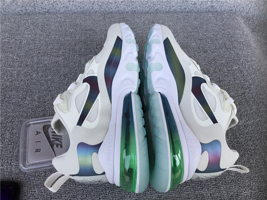 Nike Air Max 270 React Air Cushioned Running Shoe CT5064-100