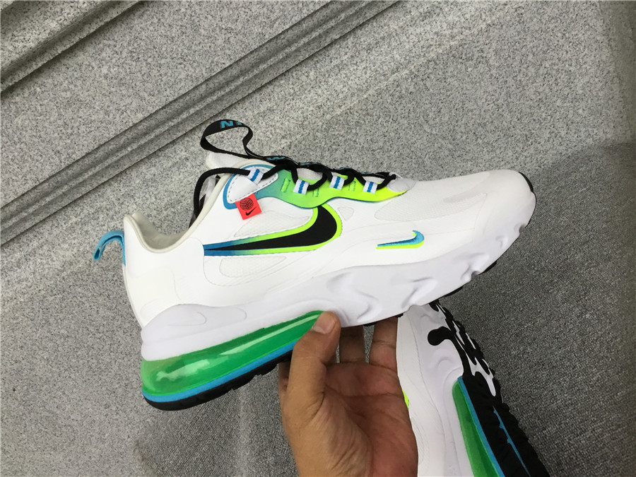 Nike Air Max 270 React Air Cushioned Running Shoe CK6457-100