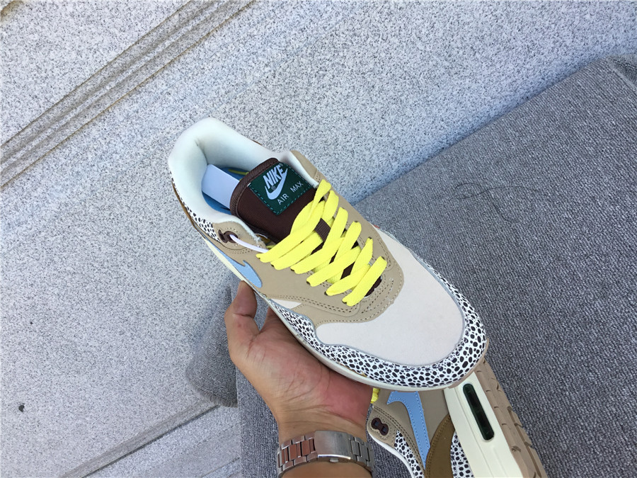 Nike Air Max 1 Nike Half Palm Air Cushion Retro Running Shoes DV3027-001