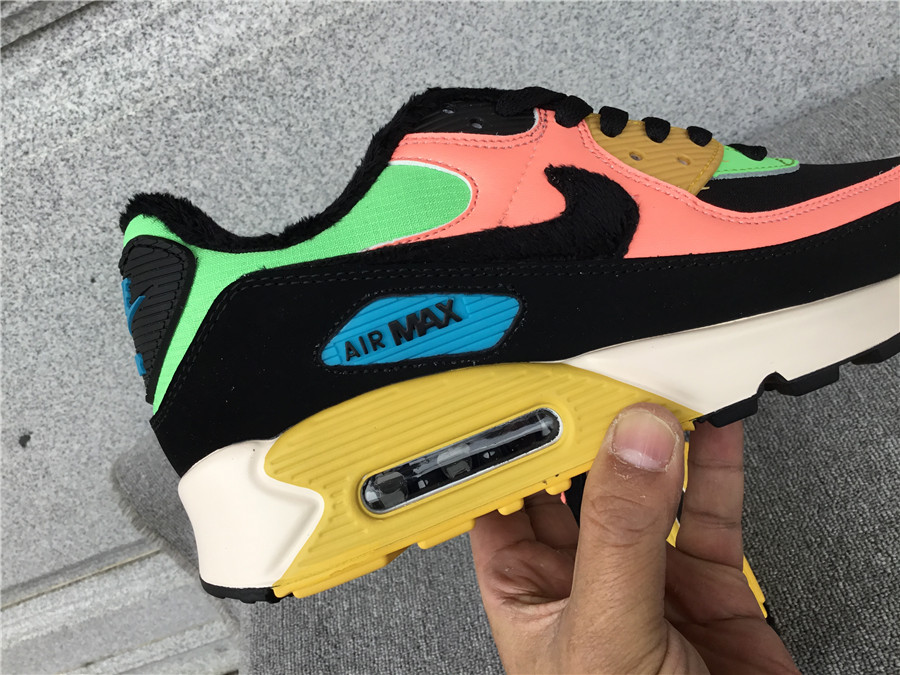 Nike Air Max90 Joint Air Cushion Mesh Breathable Running Shoes CT1891-600