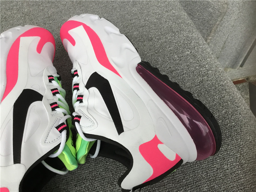 Nike Air Max 270 React Air Cushioned Running Shoe CJ0619-101