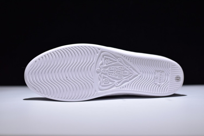 Gucci Ace Embroidered Low-Top Sneaker with TIGER MENS