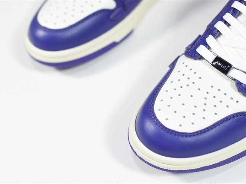 AMIRI Skel Top Low Purple White