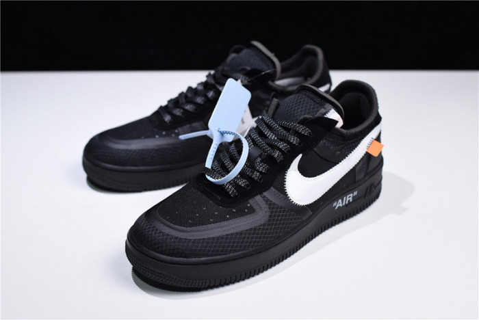 Off-White Nike Air Force 1 Low Black AO4606-001