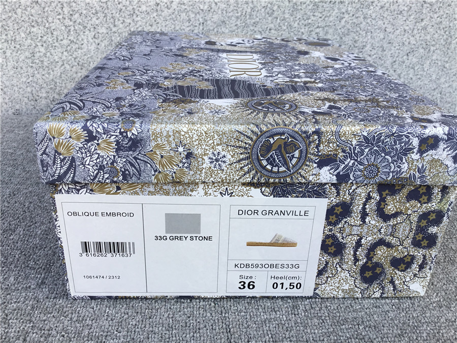 Dior 20s Spring First Summer Xiudi Fishing Off Shoes 0704dio04