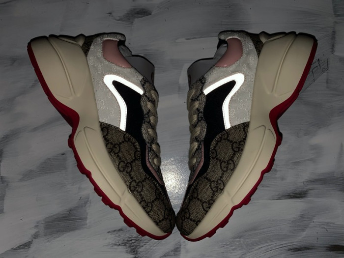 Gucci Rhyton Vintage Trainer Sneaker 576964 DRW00 9522