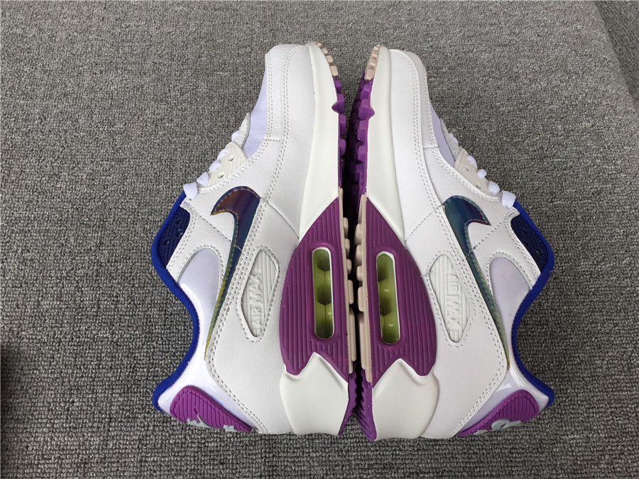 Nike Air Max90 Joint Air Cushion Mesh Breathable Running Shoes CJ0623-100