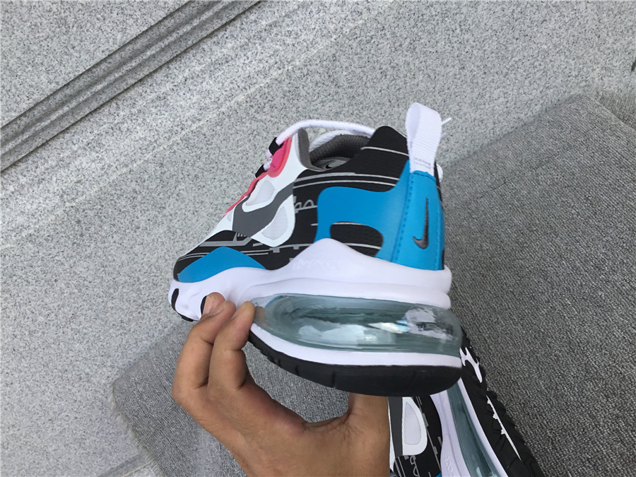 Nike Air Max 270 React Air Cushioned Running Shoe DA4303-100