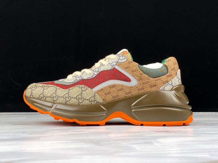 Gucci Rhyton Vintage Trainer Sneaker 576969 DRW00 9522