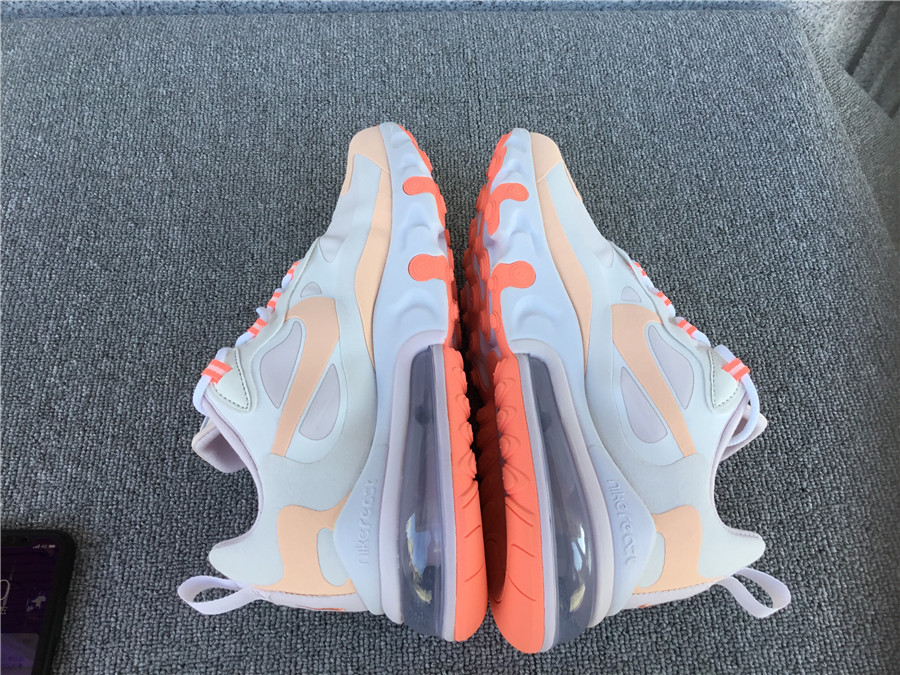 Nike Air Max 270 React Air Cushioned Running Shoe CT0619-103